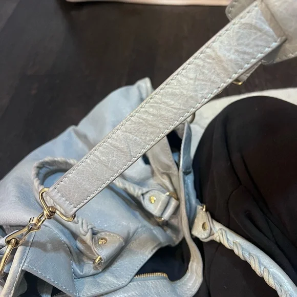 Balenciaga Le City Medium Leather Top Handle Bag - Picture 10 of 17